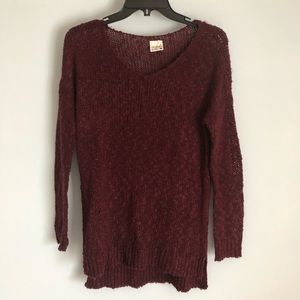 Maroon Sweater